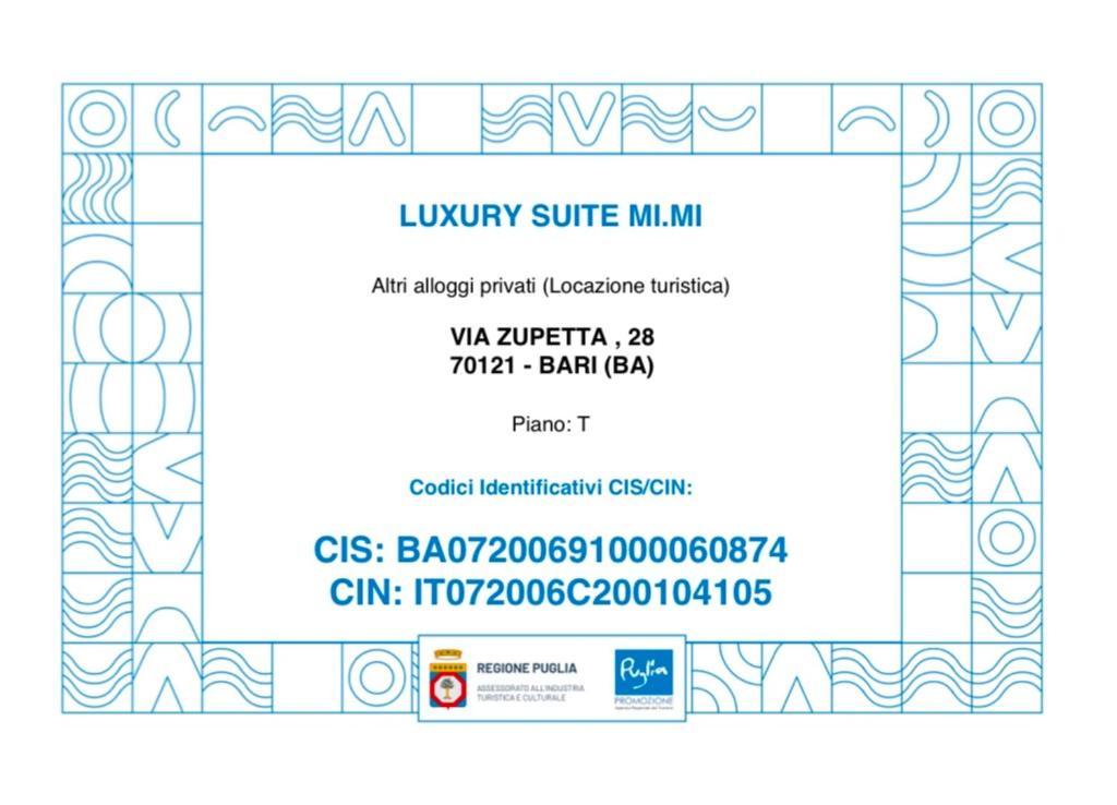 Luxury Suite Mimi Bari Ngoại thất bức ảnh